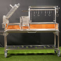 Premium XL Stainless Steel Charcoal Grill Tagwood BBQ26SS - 2600 sq. in. of Grilling Space - TAGWOOD BBQ