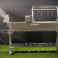 Premium XL Stainless Steel Charcoal Grill Tagwood BBQ26SS - 2600 sq. in. of Grilling Space - TAGWOOD BBQ