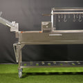 Premium XL Stainless Steel Charcoal Grill Tagwood BBQ26SS - 2600 sq. in. of Grilling Space - TAGWOOD BBQ