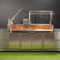 Tagwood BBQ Argentine Santa Maria Wood Fire & Charcoal Gaucho Grill | BBQ28SS - TAGWOOD BBQ