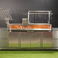 Tagwood BBQ Argentine Santa Maria Wood Fire & Charcoal Gaucho Grill | BBQ28SS - TAGWOOD BBQ