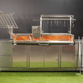 Tagwood BBQ Argentine Santa Maria Wood Fire & Charcoal Gaucho Grill | BBQ28SS - TAGWOOD BBQ