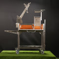 Argentine Clamp Grill with Firebox Tagwood BBQ33SS - TAGWOOD BBQ