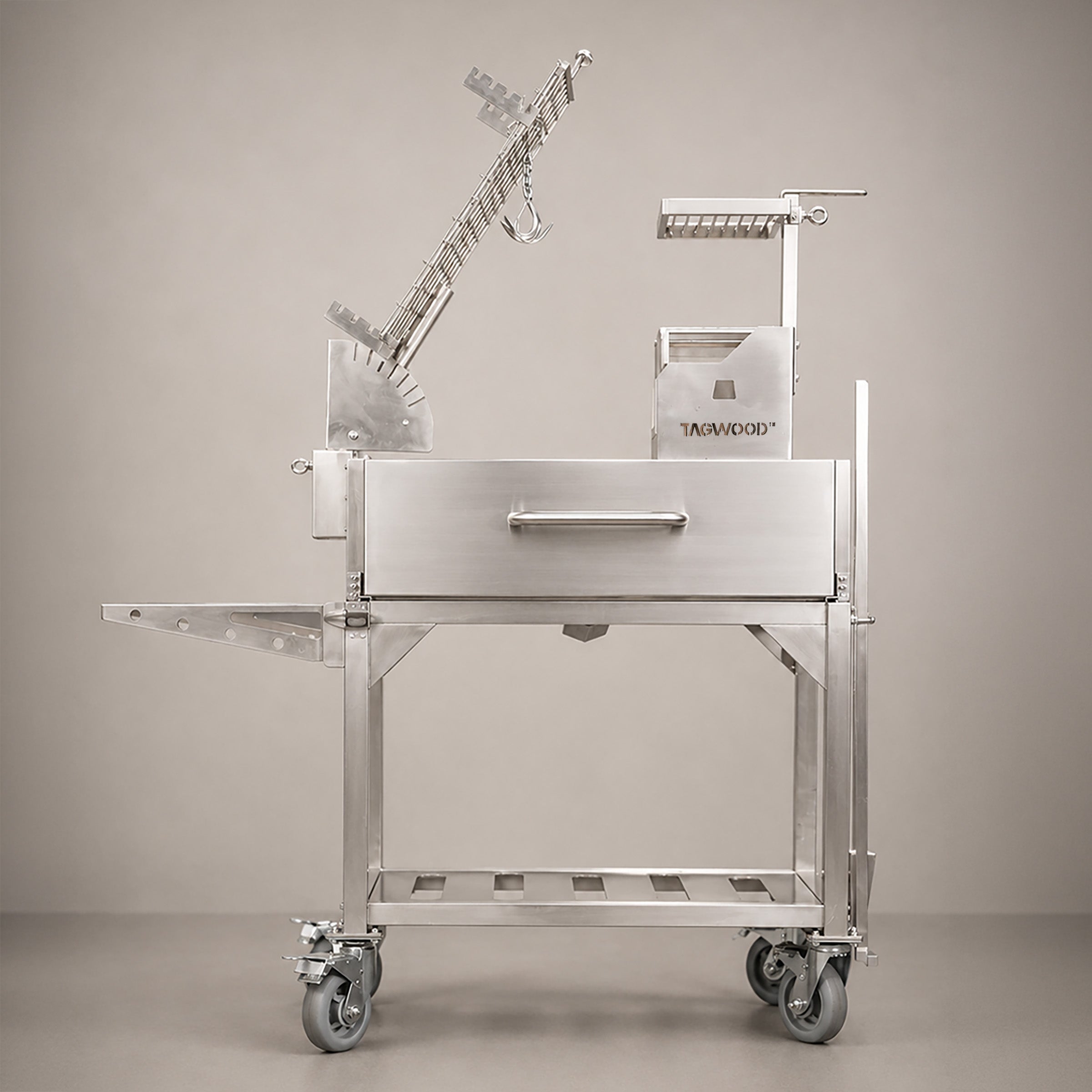 Argentine Clamp Grill with Firebox TAGWOOD BBQ33SS