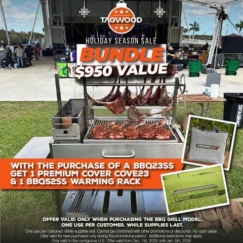 Tagwood BBQ XL Argentine Santa Maria Wood Fire & Charcoal Gaucho Grill | BBQ23SS -