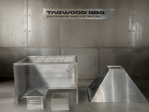 Tagwood BBQ Attachment Built-in Smoke Hood -- ASH05- PRE-ORDER - TAGWOOD BBQ