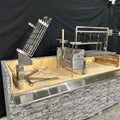 Tagwood BBQ Insert Style Argentine Santa Maria Wood Fire & Charcoal Gaucho Grill without firebricks | BBQ09SS -- - TAGWOOD BBQ STORES