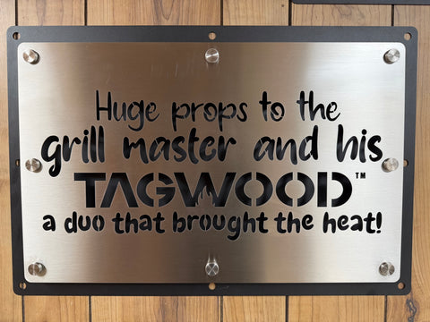 TAGWOOD SIGNS 24 x 16"
