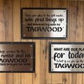 TAGWOOD SIGNS 24 x 16" - TAGWOOD BBQ