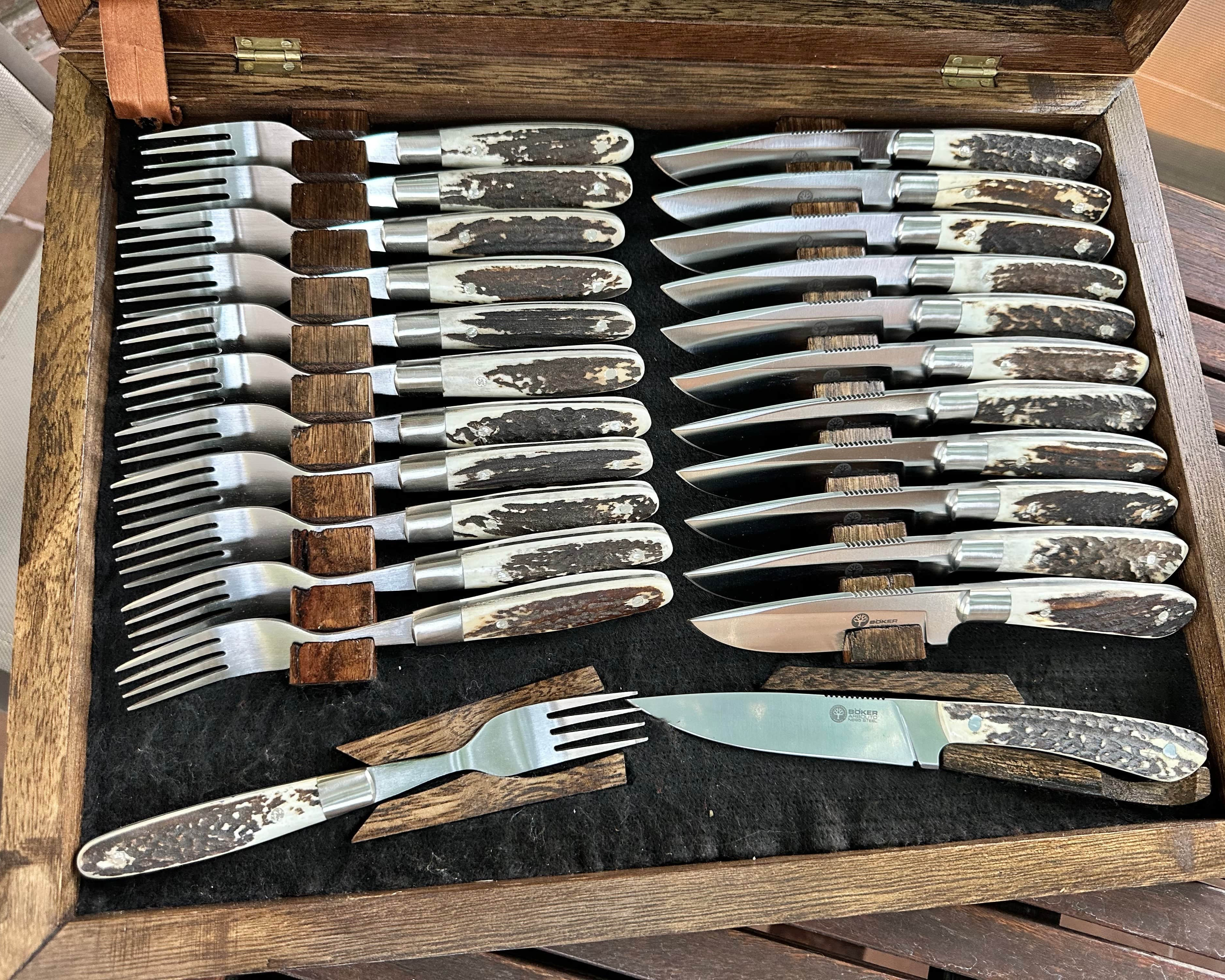 24 PC Fork and Knife Stainless Steel Set | KF18