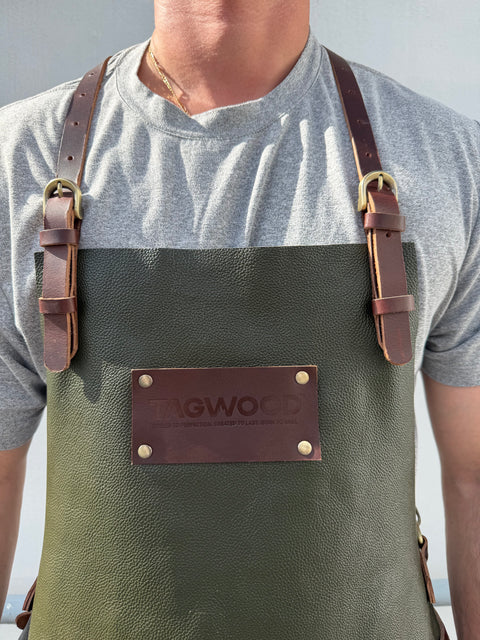 Tagwood BBQ Premium Leather Apron