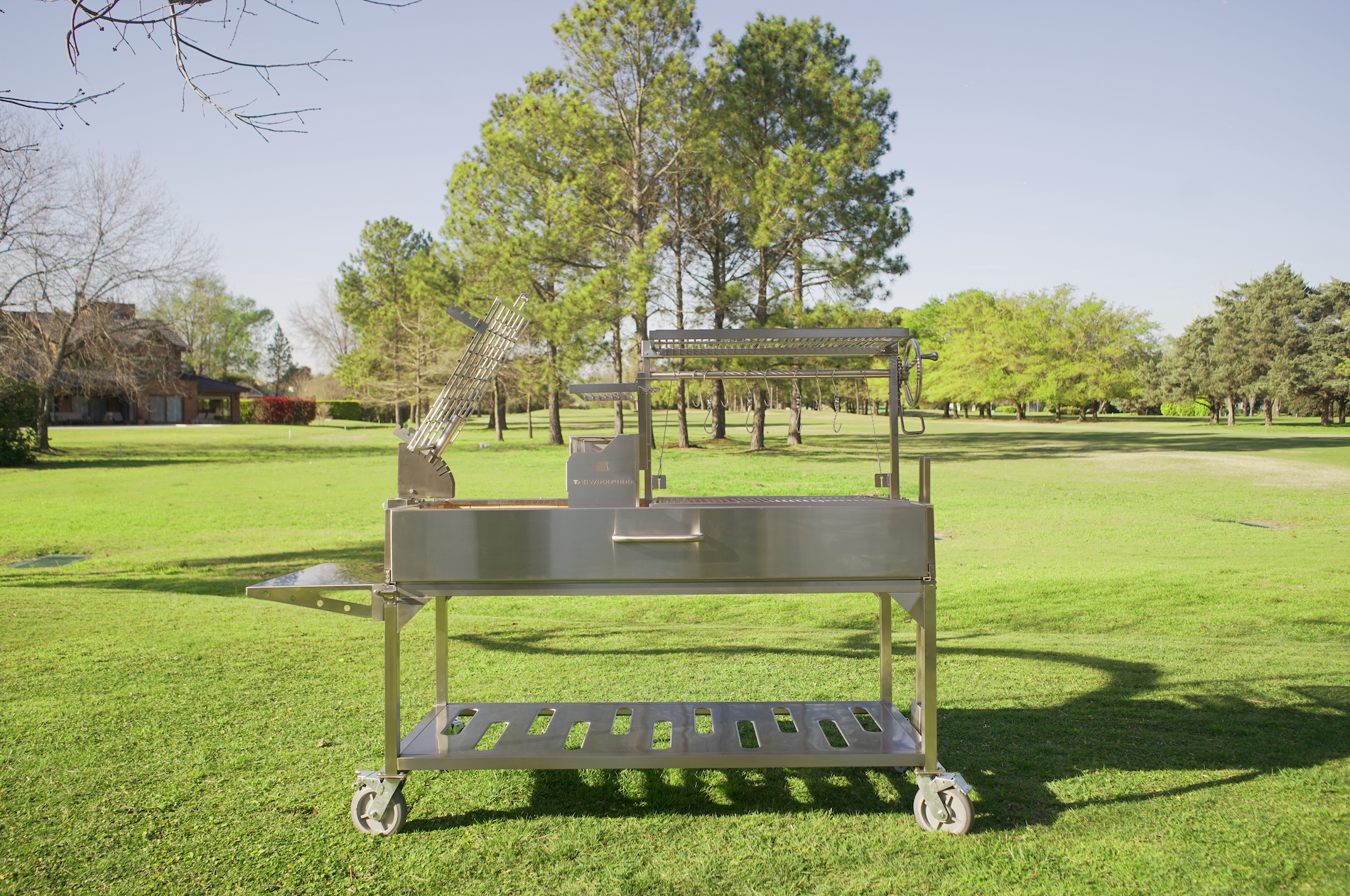 Tagwood BBQ Argentine Santa Maria Wood Fire & Charcoal Gaucho Grill | BBQ26SS -- - TAGWOOD BBQ