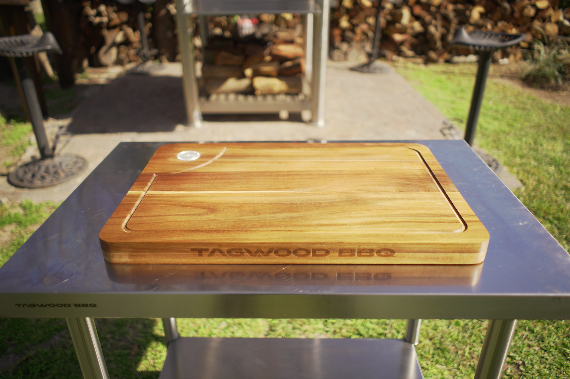 Tagwood BBQ Edge-Grain Cutting & Carving Board | TAWO05 -- - TAGWOOD BBQ