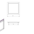 flange connection for smoke hoods