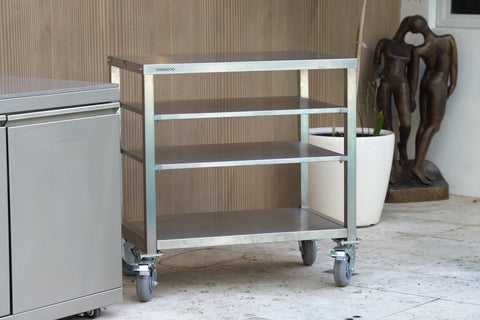 Tagwood BBQ Working table PRO Line | Stainless steel | BBQ10SS PRO-- PRE-ORDER - TAGWOOD BBQ
