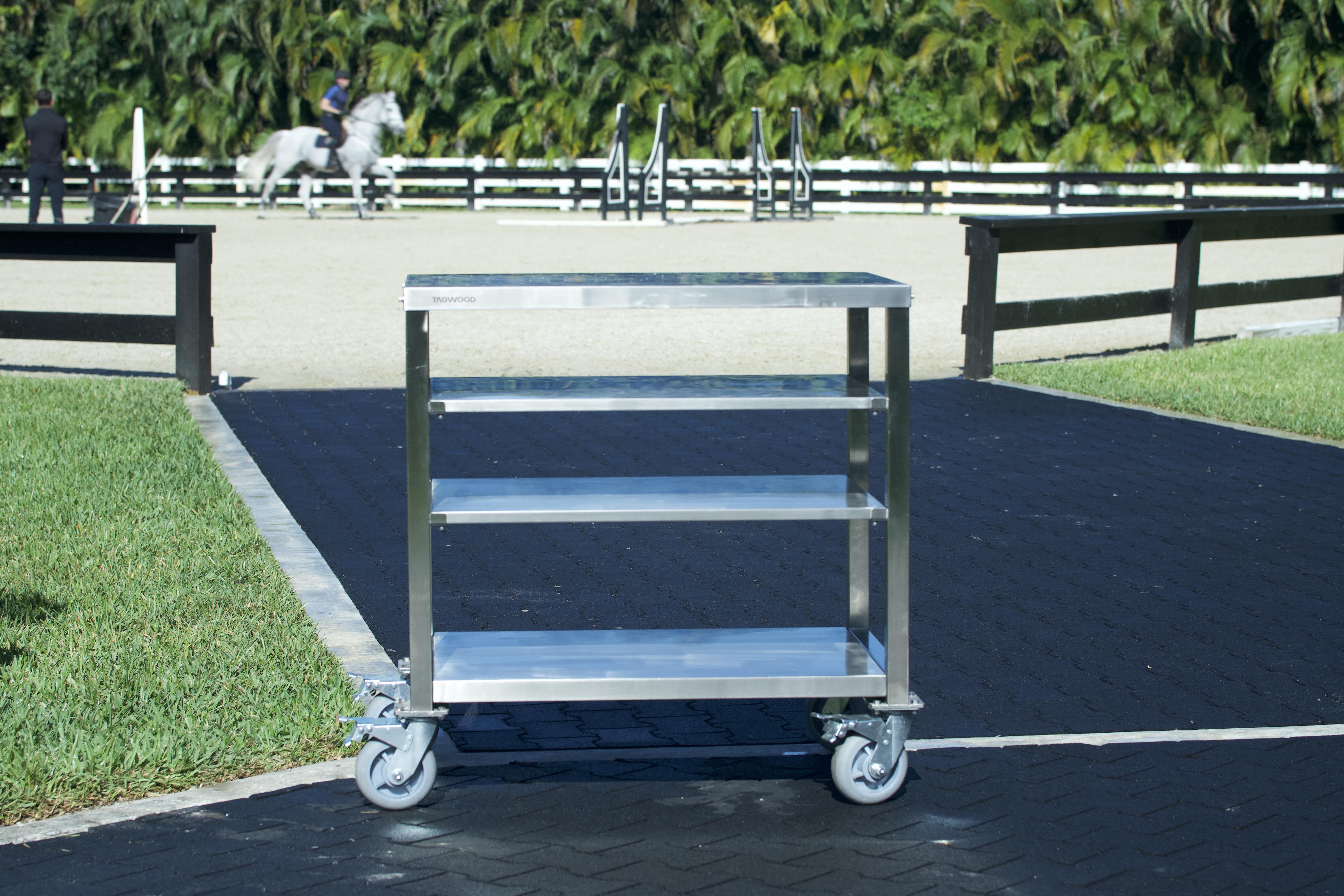Tagwood Pro Work Table – Stainless Steel BBQ Station – TAGWOOD BBQ