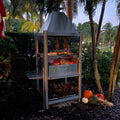 Tagwood BBQ Argentine Santa Maria Wood Fire & Charcoal Gaucho Grill all Stainless Steel | BBQ02SS OPEN FIRE COOKING - - TAGWOOD BBQ