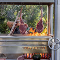 Tagwood BBQ Argentine Santa Maria Wood Fire & Charcoal Gaucho Grill all Stainless Steel | BBQ02SS OPEN FIRE COOKING - - TAGWOOD BBQ