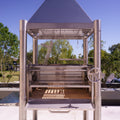 Tagwood BBQ Argentine Santa Maria Wood Fire & Charcoal Gaucho Grill all Stainless Steel | BBQ02SS OPEN FIRE COOKING - - TAGWOOD BBQ