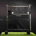 Premium Freestanding Grill Four Cooking Zones Cold-Roll Steel 304 Stainless Steel Tagwood BBQ03SI - TAGWOOD BBQ