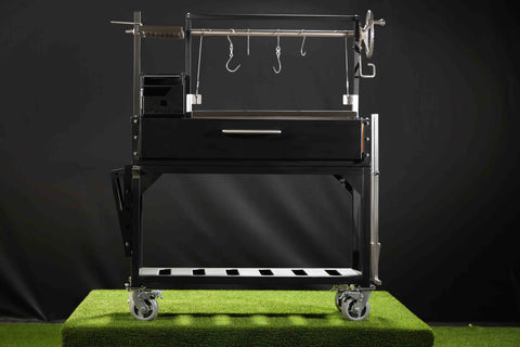 Premium Freestanding Grill Four Cooking Zones Cold-Roll Steel 304 Stainless Steel Tagwood BBQ03SI