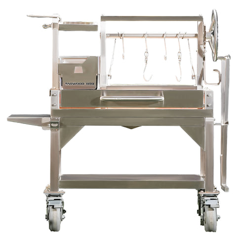 Tagwood BBQ Argentine Santa Maria Wood Fire & Charcoal Gaucho Grill | BBQ03SS MINI - - TAGWOOD BBQ