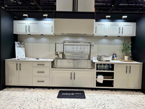 Tagwood BBQ Santa Maria Argentine Wood Fire & Charcoal Gaucho Grill Built in | BBQ05SS-- - TAGWOOD BBQ