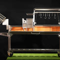 Santa Maria Style Grill enhanced with a 360° rotating Clamp Grill Tagwood BBQ06SS 5 Cooking Zones with a Firebox - TAGWOOD BBQ