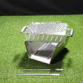 Tagwood BBQ Table Top Warming Brazier | Stainless steel and Acacia wood  | BBQ07SS-- - TAGWOOD BBQ