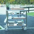 Tagwood BBQ Working table PRO Line | Stainless steel | BBQ10SS PRO-- - TAGWOOD BBQ