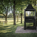 Santa Maria Stainless Steel Grill Tagwood BBQ12SI 360-degree grilling encounter - TAGWOOD BBQ