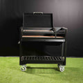 Argentine Style Grill Tagwood BBQ18SI 556 sq. in. of Grilling Surface and Adjustable Round Grates - TAGWOOD BBQ