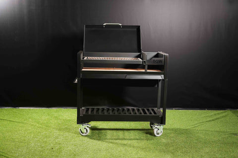 Argentine Style Grill Tagwood BBQ18SI 556 sq. in. of Grilling Surface and Adjustable Round Grates