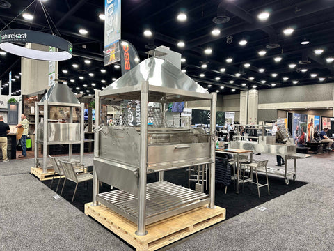 360° Open-Fire Grill 304 Stainless Steel XXL TAGWOOD BBQ22SS