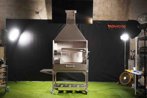 Smoke Hood Tagwood ASH25 Non-electrical Natural Smoke Extractor Compatible with BBQ23SS and BBQ25SS grills