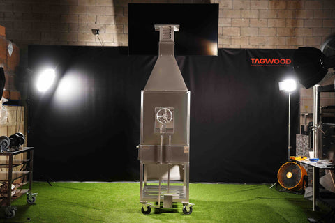 Smoke Hood Tagwood ASH25 Non-electrical Natural Smoke Extractor Compatible with BBQ23SS and BBQ25SS grills