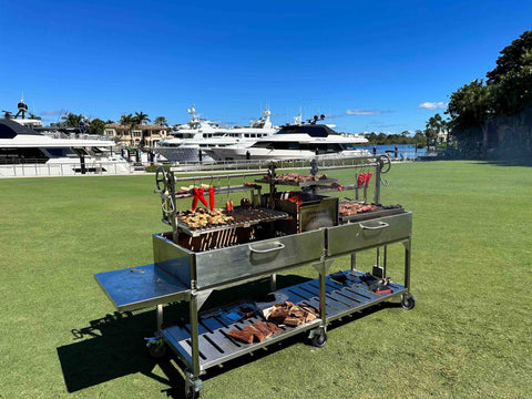 Double XL Open Fire Santa Maria Grill TAGWOOD BBQ24SS