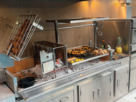 Tagwood BBQ Argentine Santa Maria Wood Fire & Charcoal Gaucho Grill | BBQ28SS - TAGWOOD BBQ