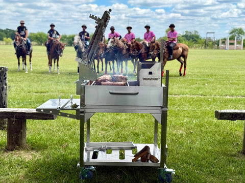 Argentine Clamp Grill with Firebox TAGWOOD BBQ33SS
