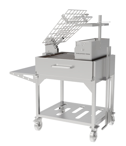 Tagwood BBQ Argentine Clamp Grill with firebox | BBQ33SS -- PRE-ORDER - TAGWOOD BBQ