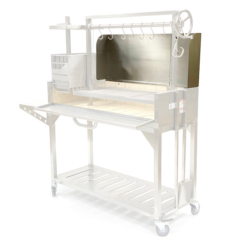 Tagwood BBQ Stainless Steel Wind Guard | BBQ51SS - - TAGWOOD BBQ