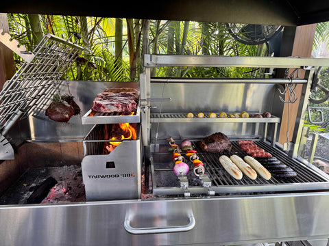 Tagwood BBQ Stainless steel skewers SET OF 4 | PRE-ORDER - TAGWOOD BBQ