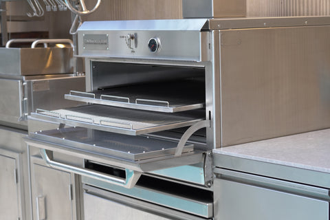 Argentine Charcoal Oven Fire Grill 2 Cooking Levels Stainless Steel Tagwood TAG01