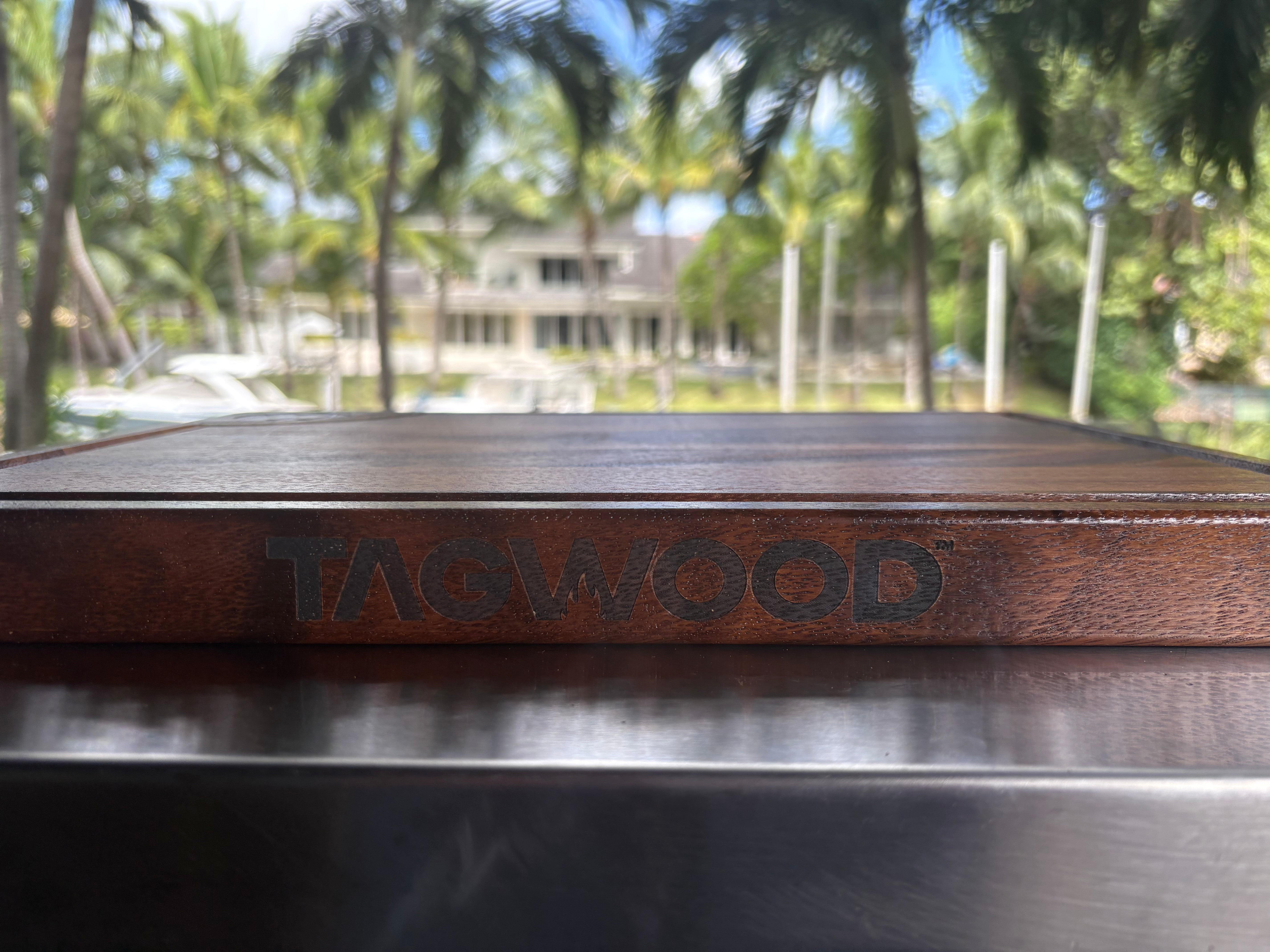 Tagwood BBQ Premium Walnut Cutting & Carving Board – Edge Grain | TAWO06