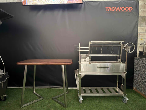 Tagwood BBQ Premium Walnut Prep Table  | TAWO20