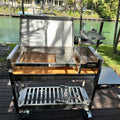 Argentinian Freestanding Charcoal Grill Tagwood BBQ18SS