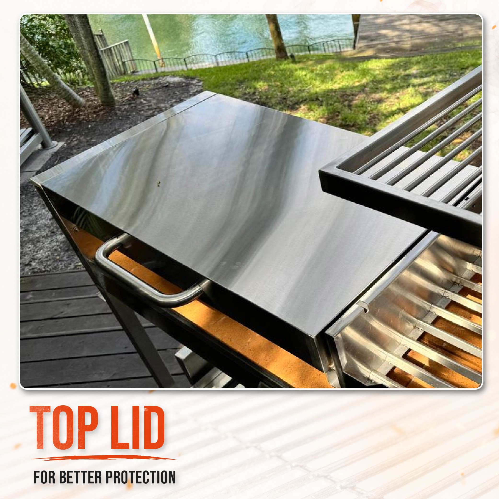 Argentinian Freestanding Charcoal Grill Tagwood BBQ18SS – TAGWOOD BBQ