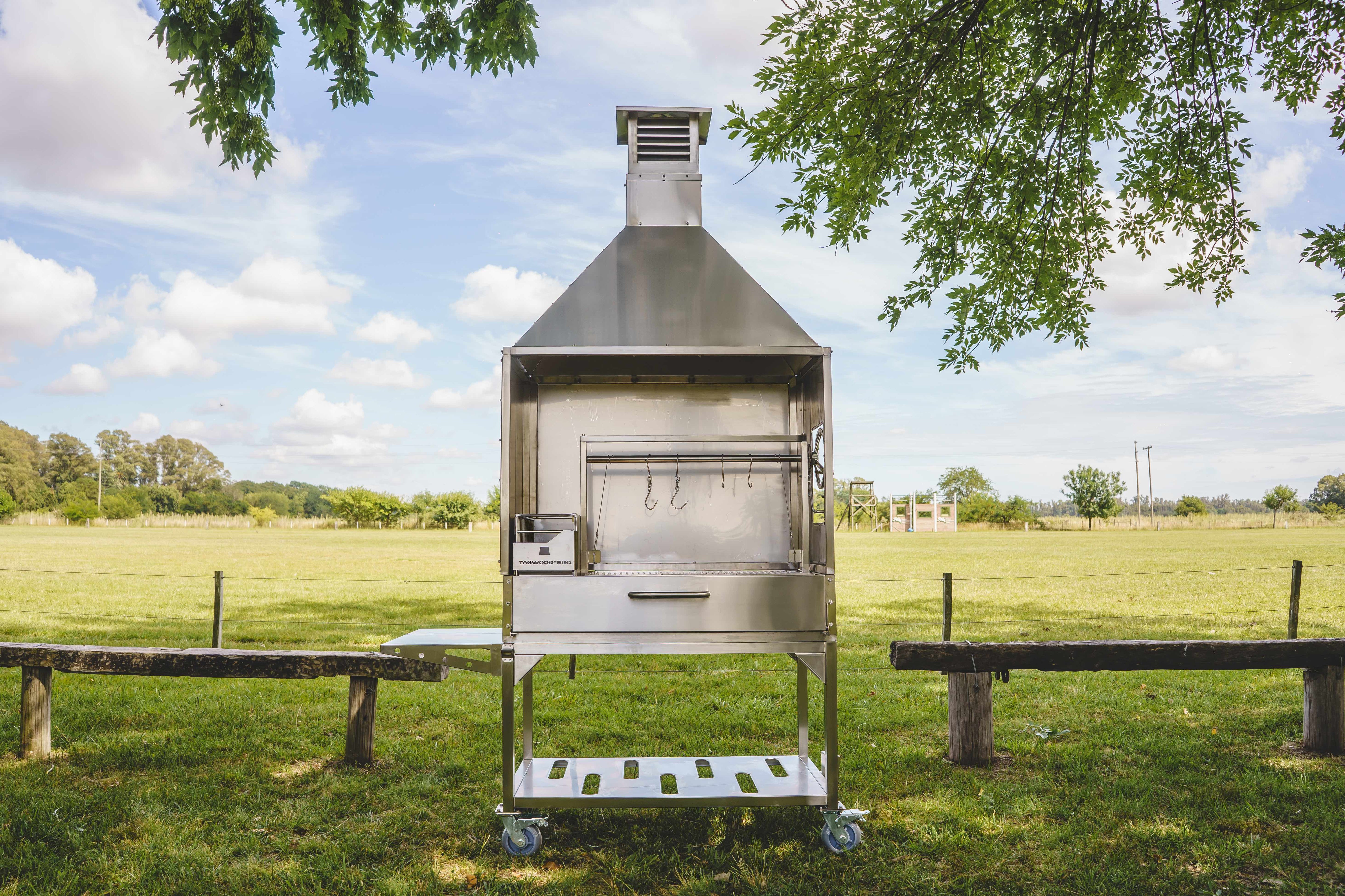 Tagwood BBQ Attachment Built-in Smoke Hood -- ASH25-