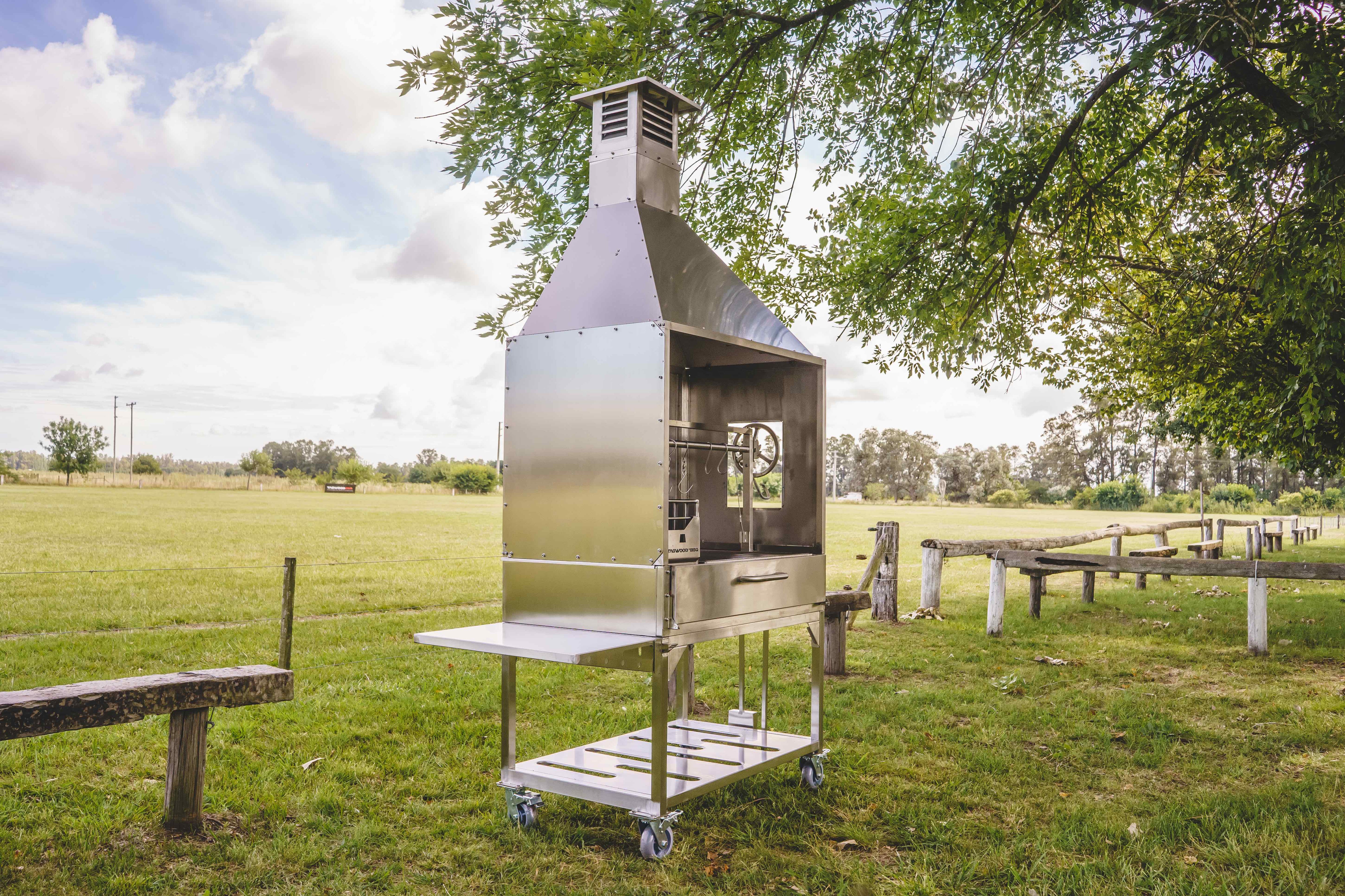 Tagwood BBQ Attachment Built-in Smoke Hood -- ASH25-