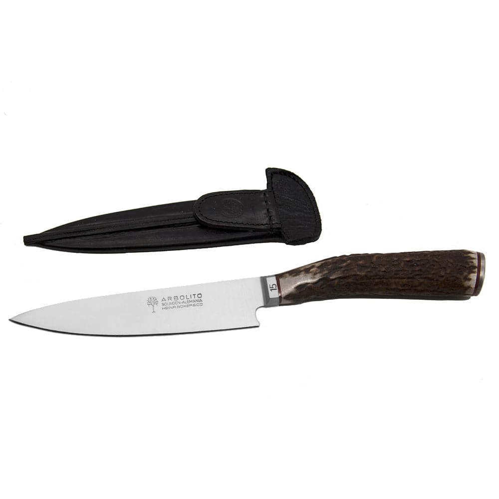 BOKER 10'' Carbon Steel Steak Knife | KF09 - TAGWOOD BBQ STORES